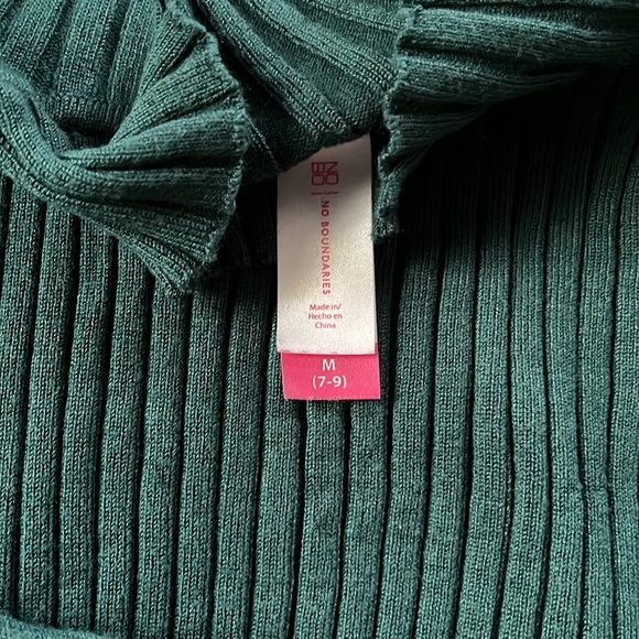 Very stretchy - wide ribbed long sleeve shirt - smoke green - Picture 3 of 5